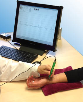 Computer pulse diagnosis system