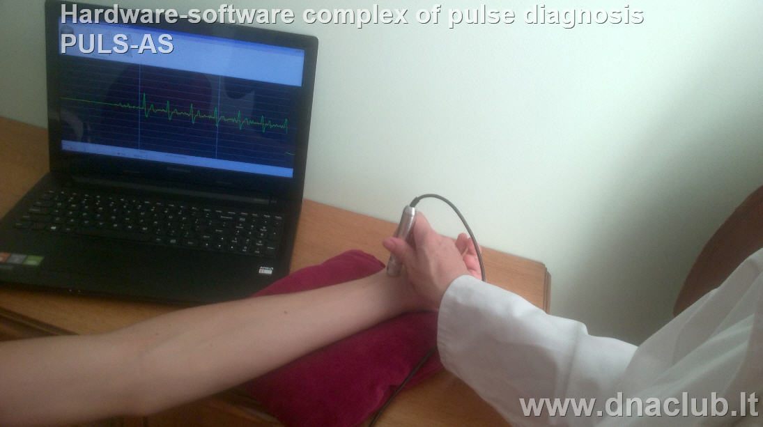 Computer pulse diagnosis system 